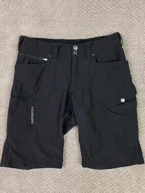 Truewerk T1 Werkshort Shorts Mens 30 Long Black Softshell Cargo Utility Tactical
